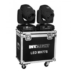 location d’un lot de 2 Lyres  de type SPOT à LED 1 X 75W Angle ouverture , en flight case