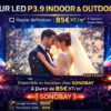 mur LED P3.9 location Lens Pas-de-Calais SONOBAY