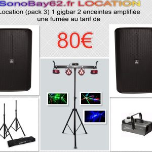 Location (pack 2 ) son et lumières