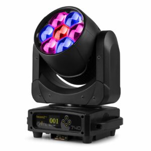 lot de 4 Lyres  Wash avec zoom 7 x 40W RGBW – IGNITE740  en flycase