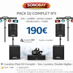 🔊 Location Pack DJ Complet N°5 –
