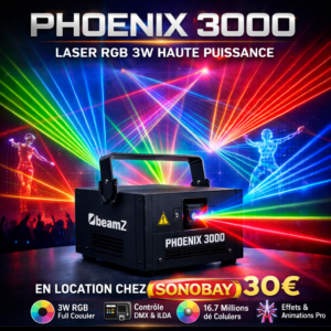 location laser Phoenix 3000 Analog